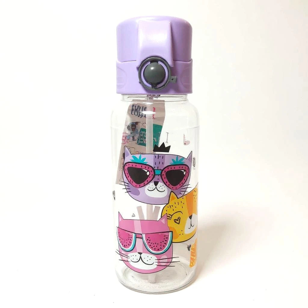 Children’s Flip Top Straw Bottle 500ml