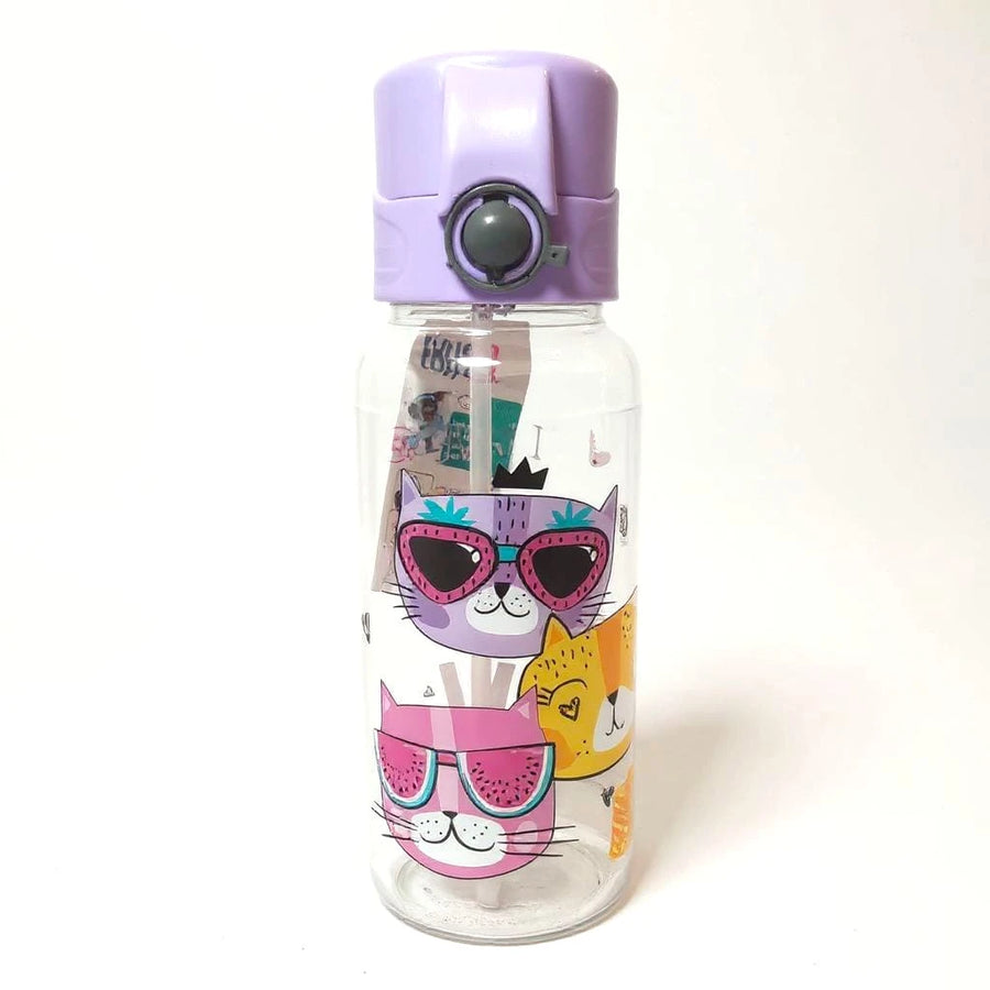 Children’s Flip Top Straw Bottle 500ml