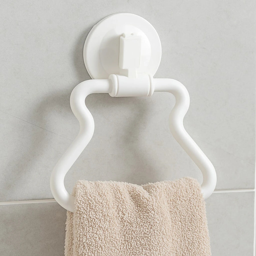 Wall Mounted U Shape Suction Towel Holder