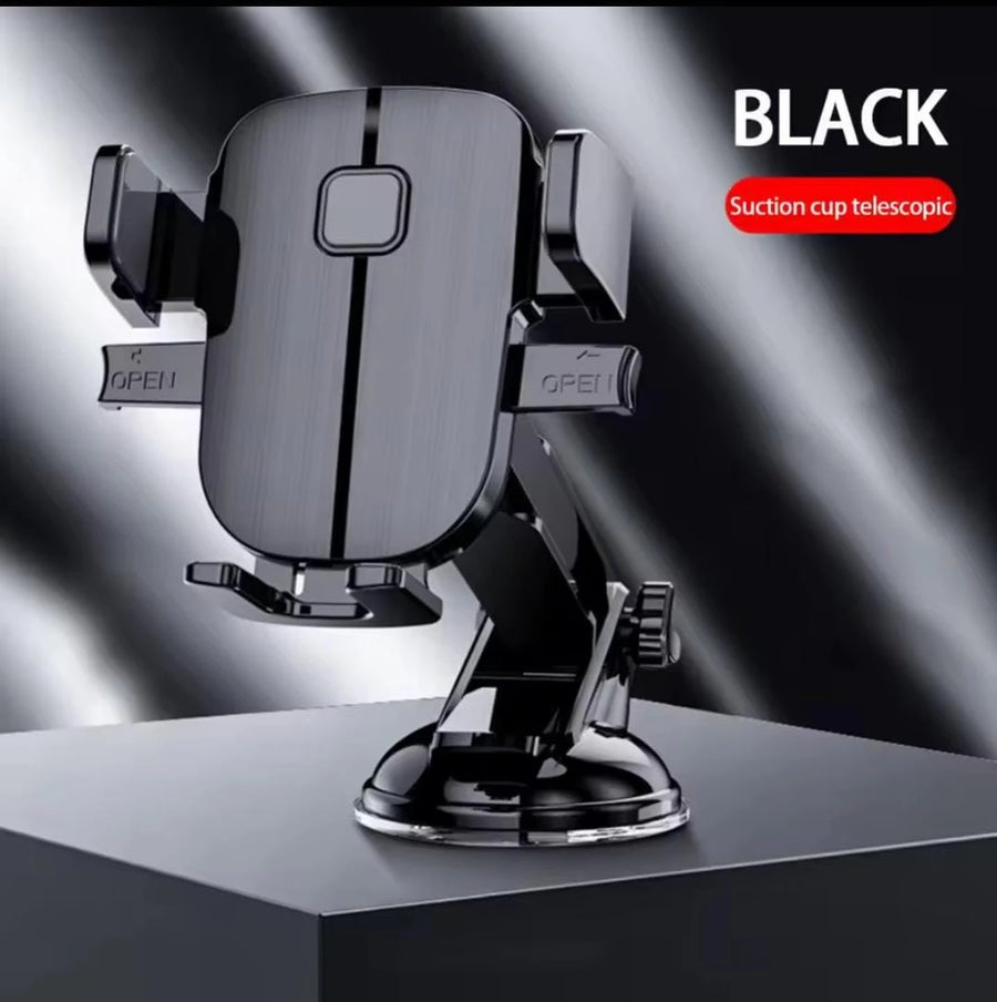 Universal Rotating Car Phone Holder for Air Vent and Windshield with Adjustable Viewing Angle