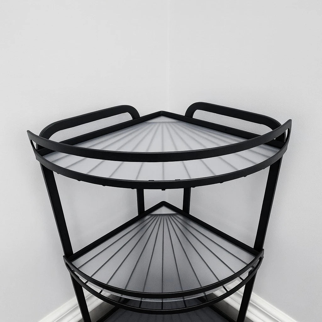 Three Tier Black Corner Organizer