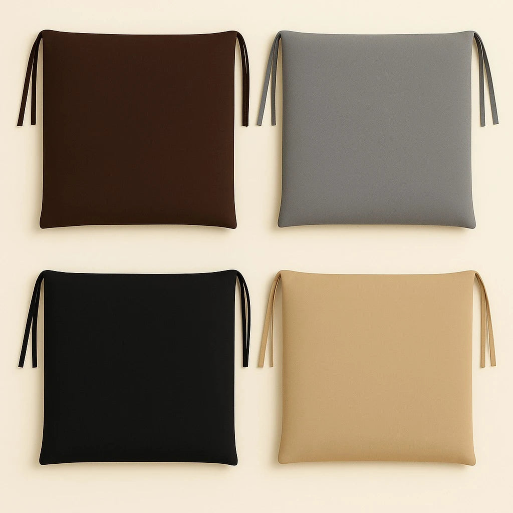 Soft Square Chair Cushion 40x40 cm Soft Fabric Padded Seat Cushion for Dining Kitchen and Home Chairs - Image 7