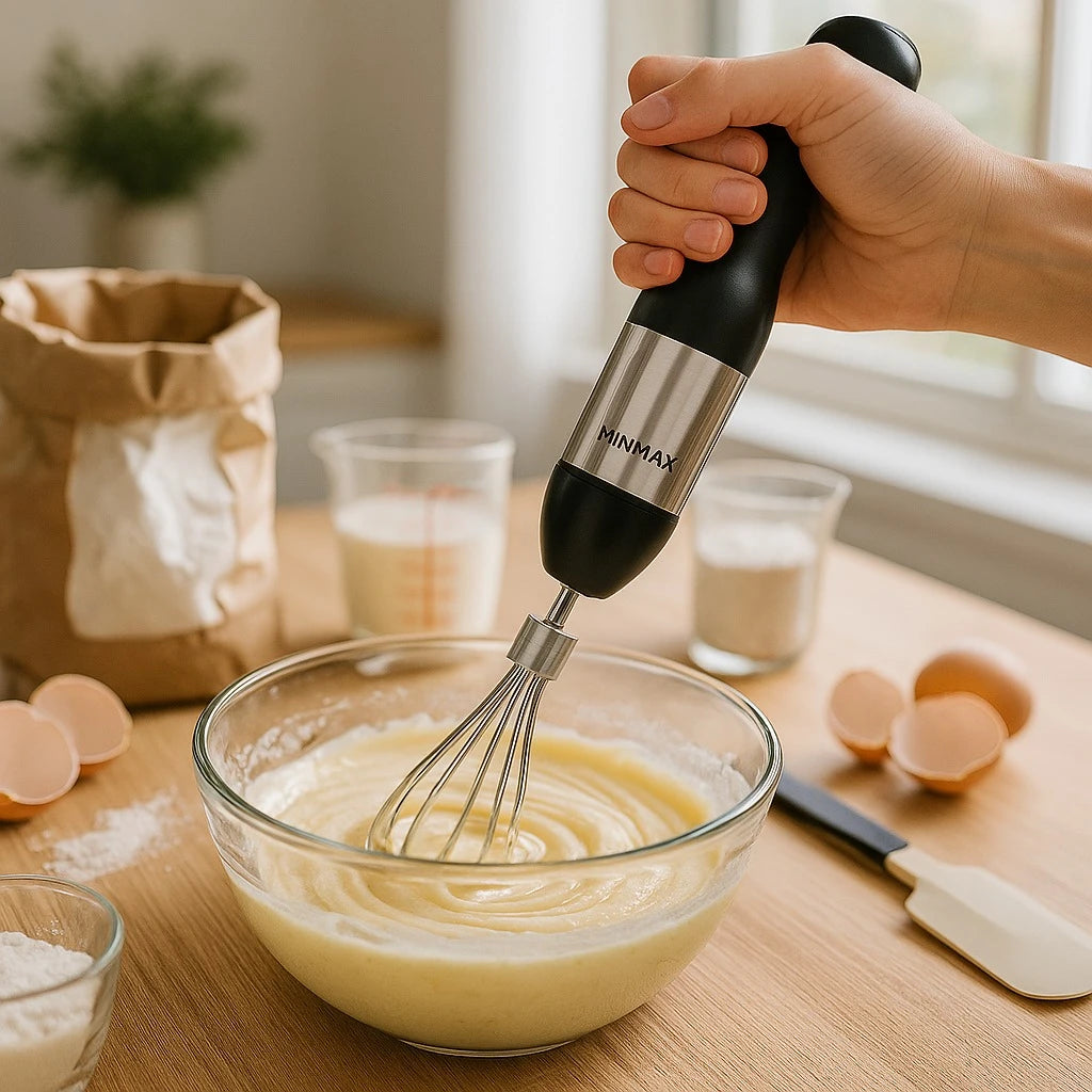 MINMAX 4 in 1 Stainless Steel Hand Blender 800W - Image 6