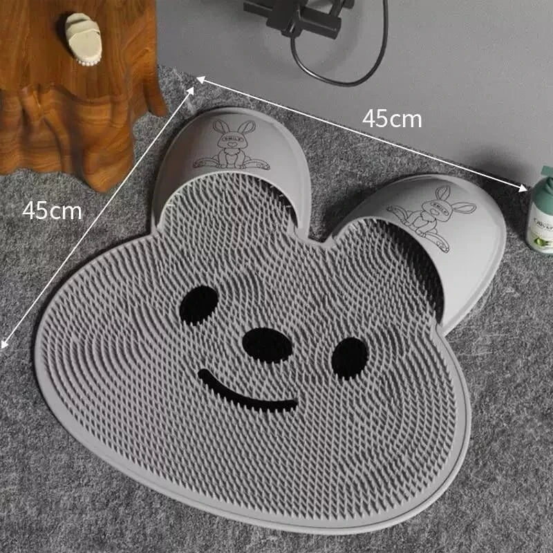 Rabbit Silicone Foot Scrubber Mat - Image 8