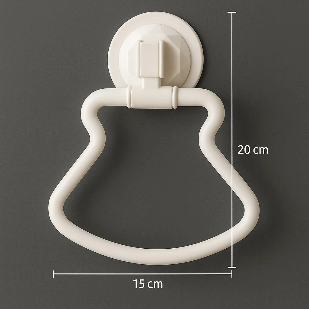 Wall Mounted U Shape Suction Towel Holder