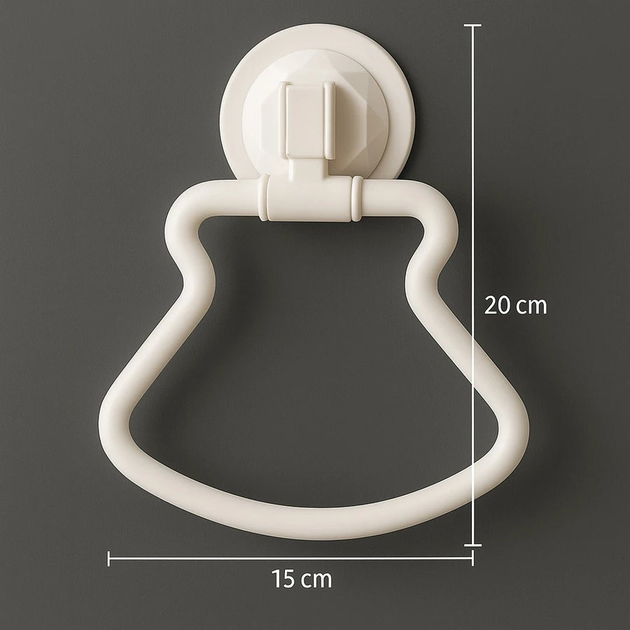 Wall Mounted U Shape Suction Towel Holder