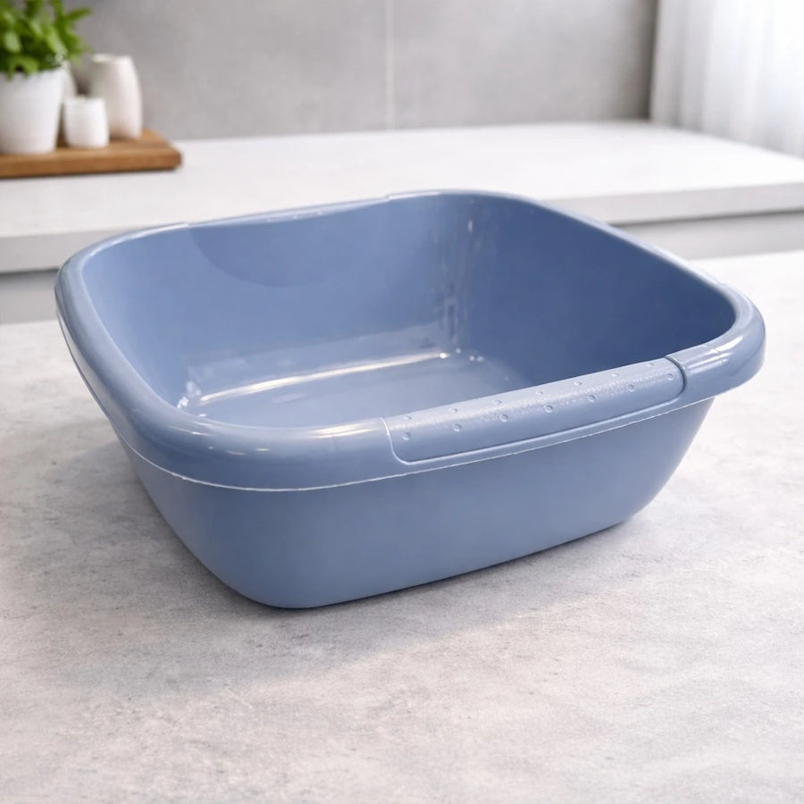 Migros Swiss Made Plastic Multi Purpose Tub 8 Liter Storage Washing Container Kitchen Cleaning Organizer