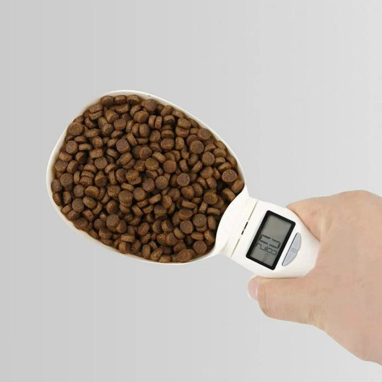 800g Digital Kitchen Scale with LCD Display Tare Function and Multi Unit Measurement for Food and Pet Feeding