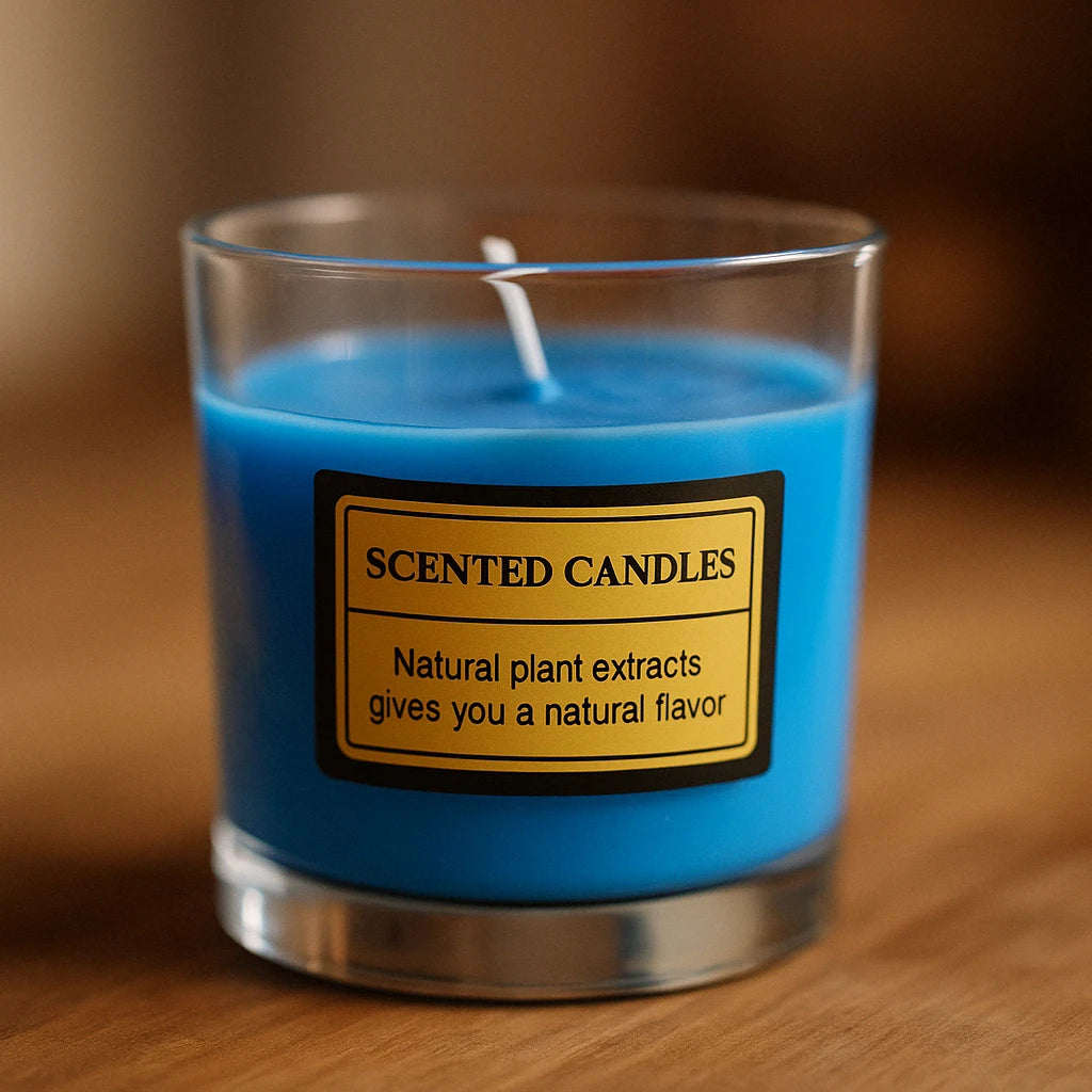 Colored Scented Candle