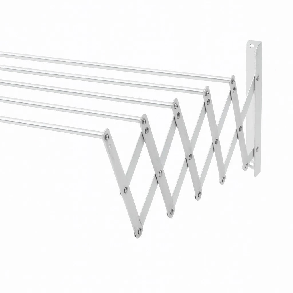 Iron Wall Mounted Extendable Drying Rack - Image 4