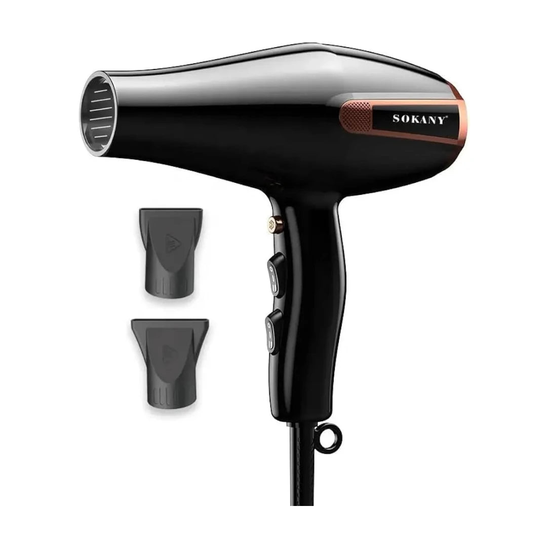 Sokany Hair Brush Dryer 2400W straightener hair styler - Travel Friendly