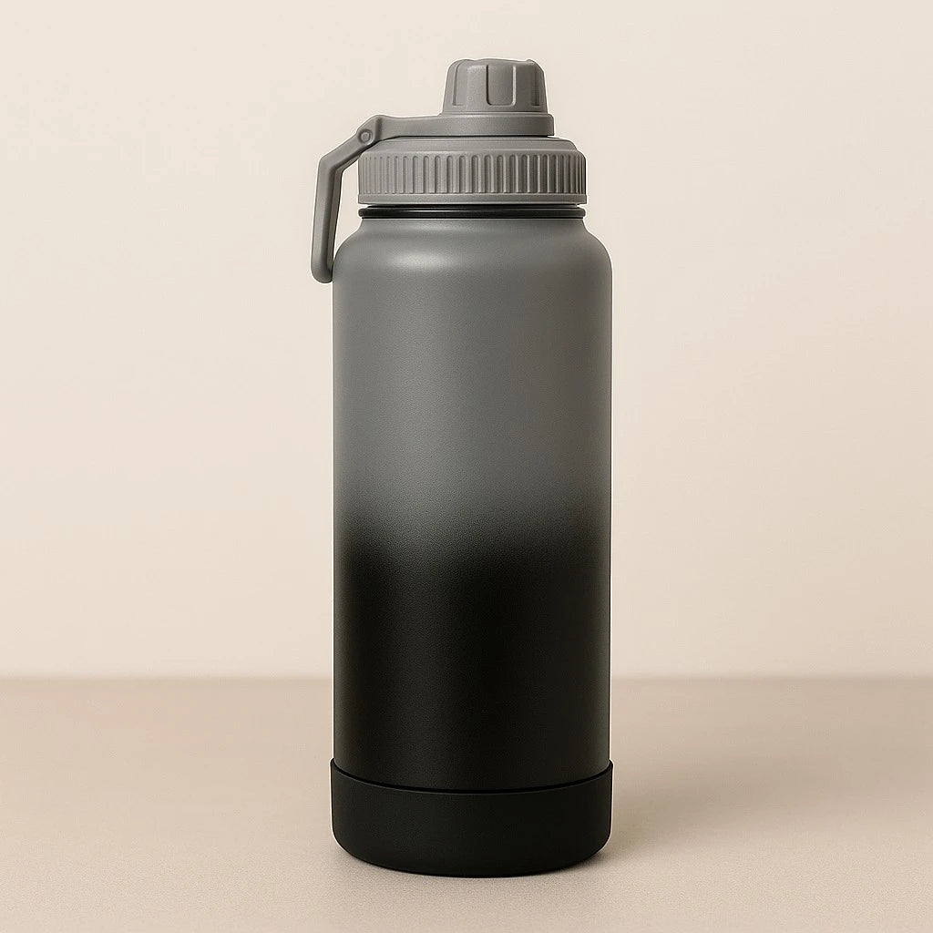Stainless Steel Thermos Bottle 1200ml with Tea Infuser – Vacuum Insulated Leak-Proof Sports & Gym Water Bottle for Hot & Cold Drinks