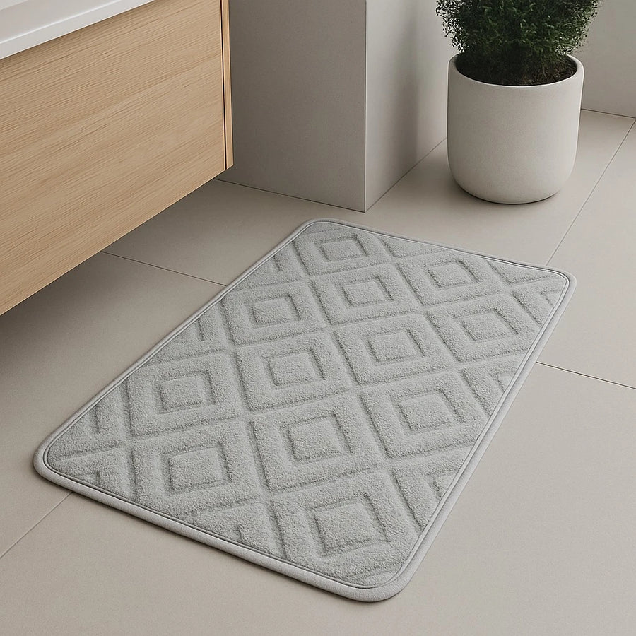 Modern Geometric Pattern Carpet – 80×50 cm