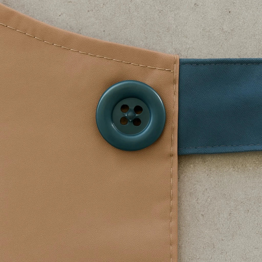 Nylon Apron with Buttons