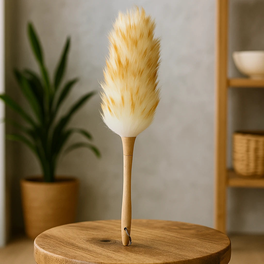 Feather Duster Wooden Handle