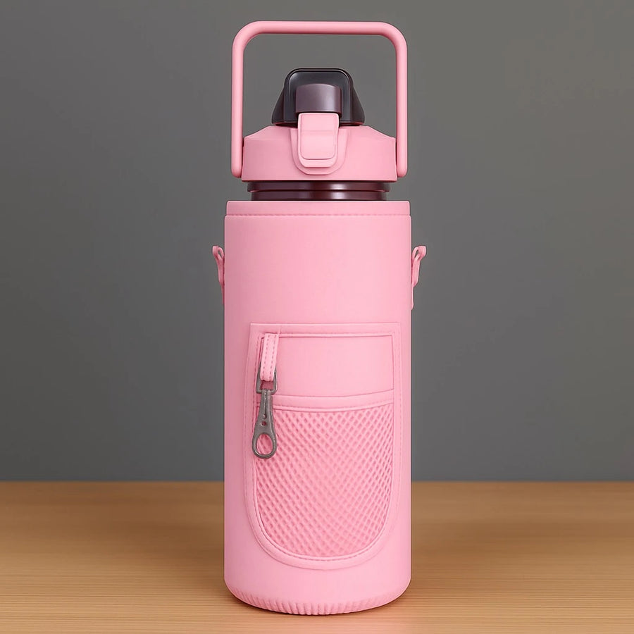 Leak-Proof Sports Water Bottle 2L Large Capacity Sports Gym & Fitness Water Bottle for Workout, Outdoor & Daily Hydration