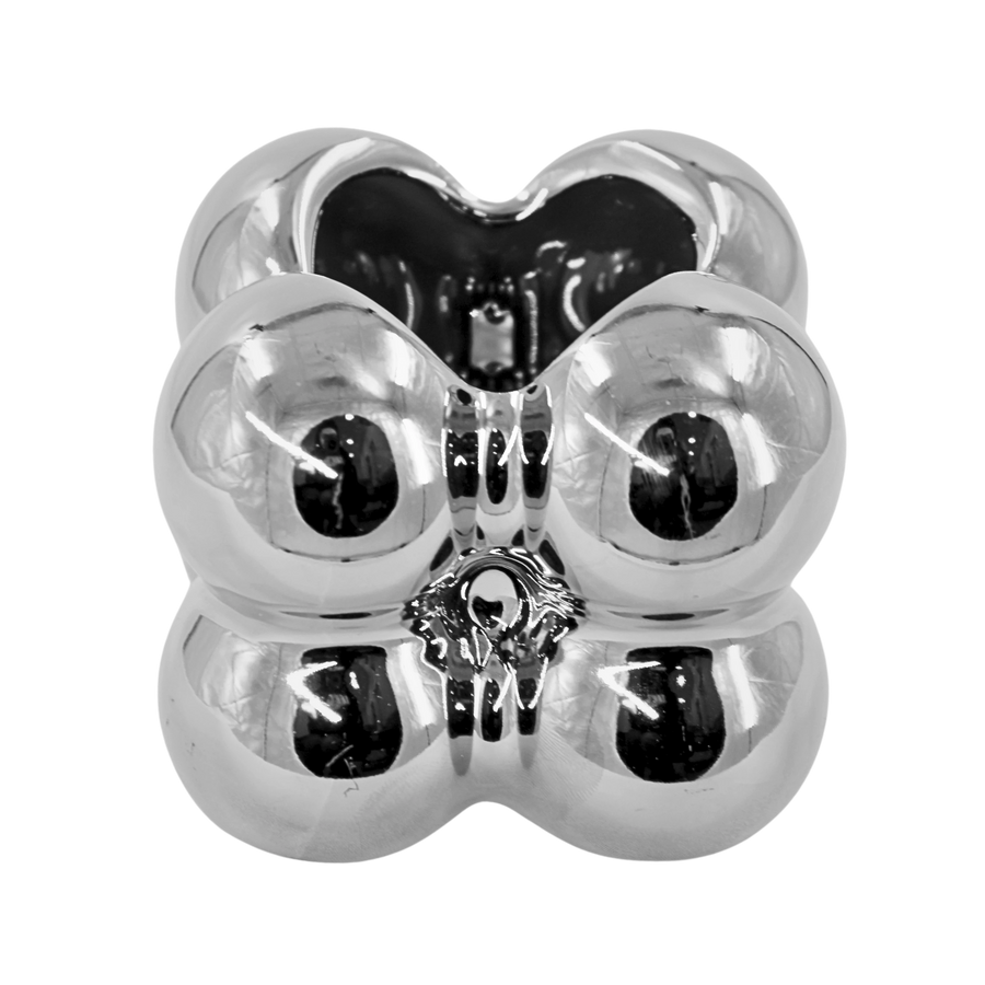 Silver Bubble Fruit Forks