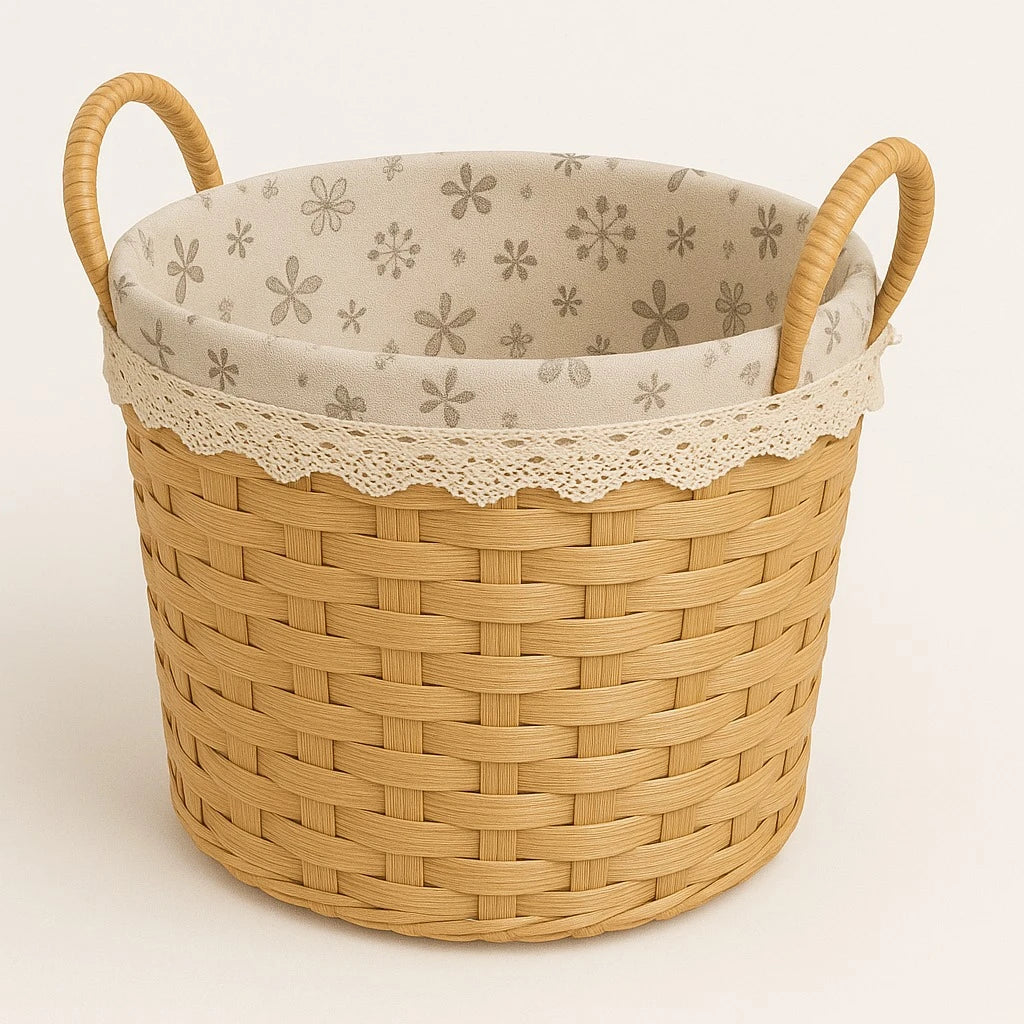 3 Piece Woven Laundry Basket Set - Image 8