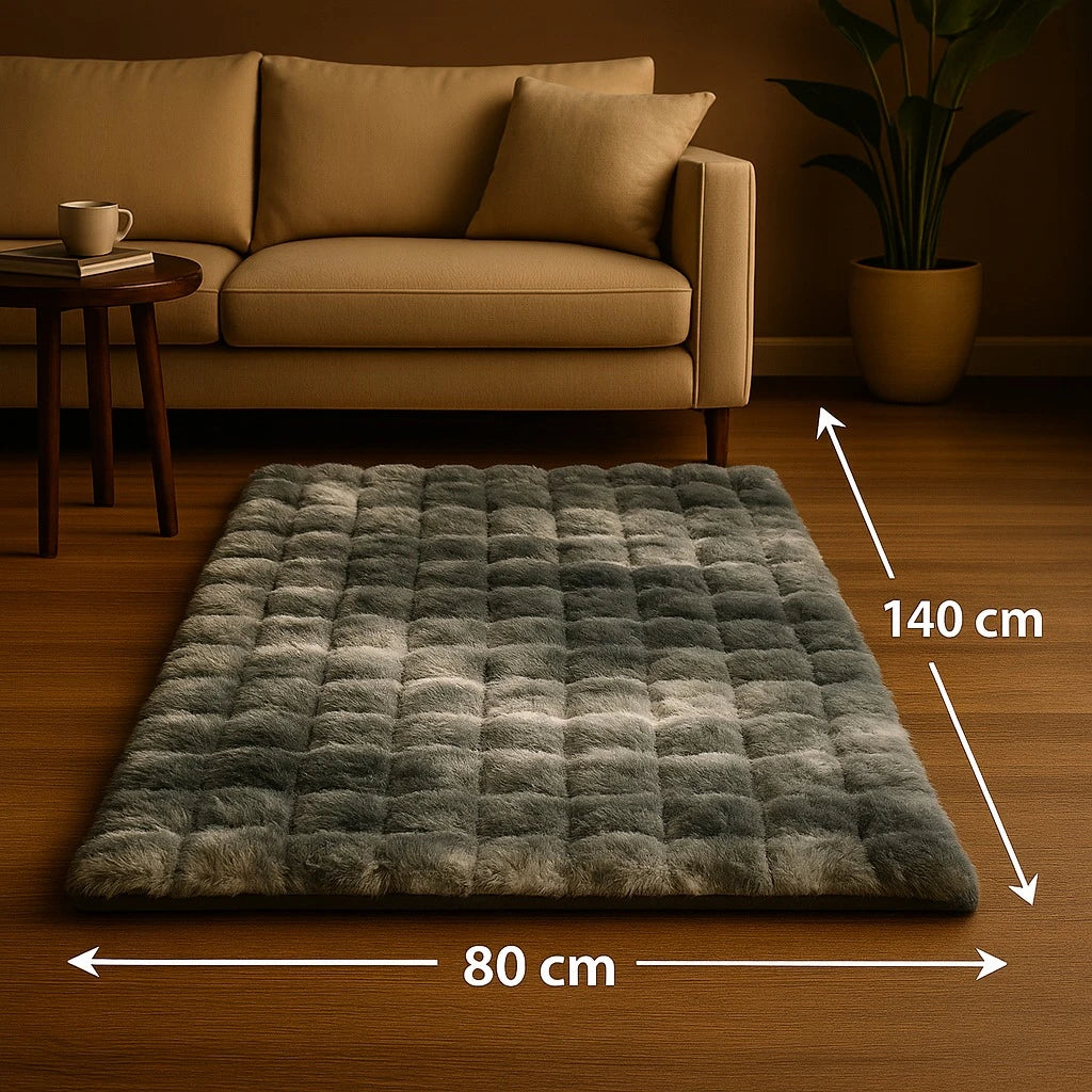 Luxury Bubble Plush Carpet 140×80 cm - Image 3