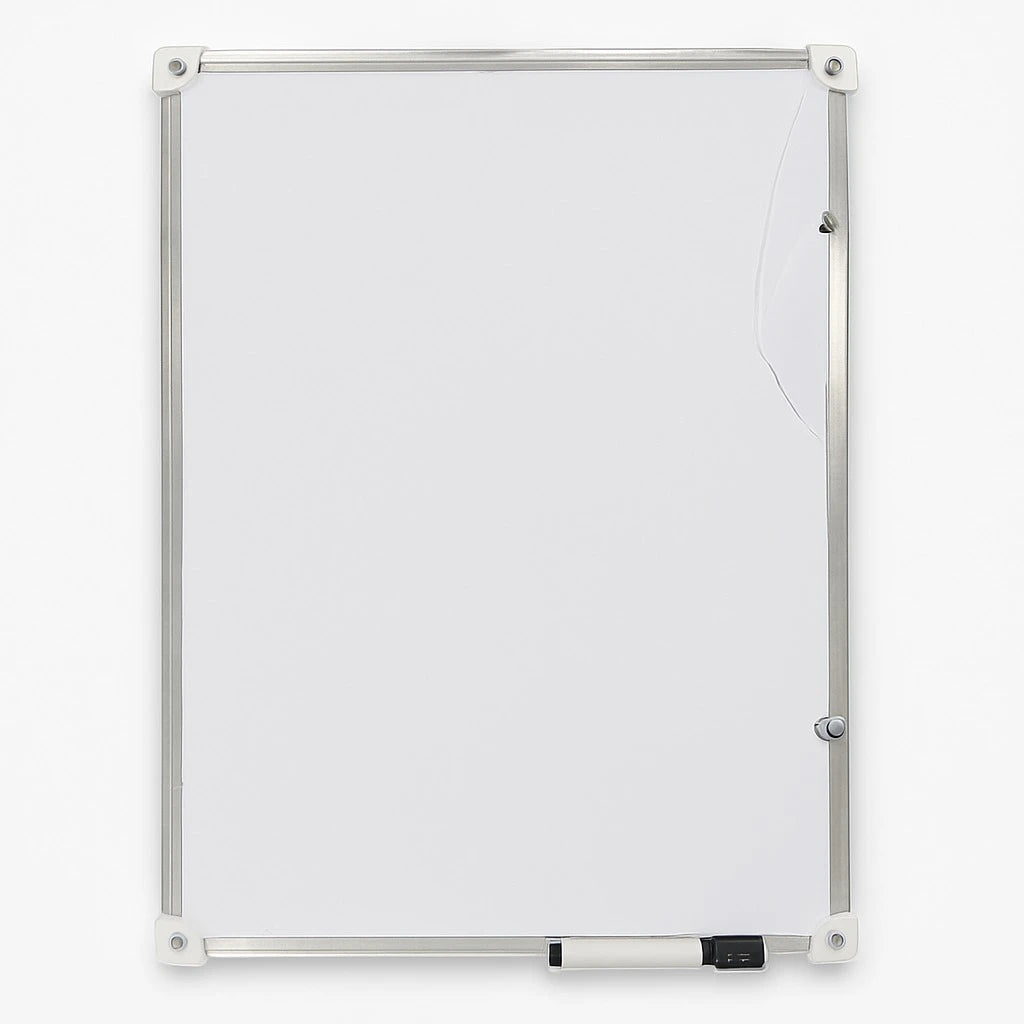 Whiteboard with Attached Pen