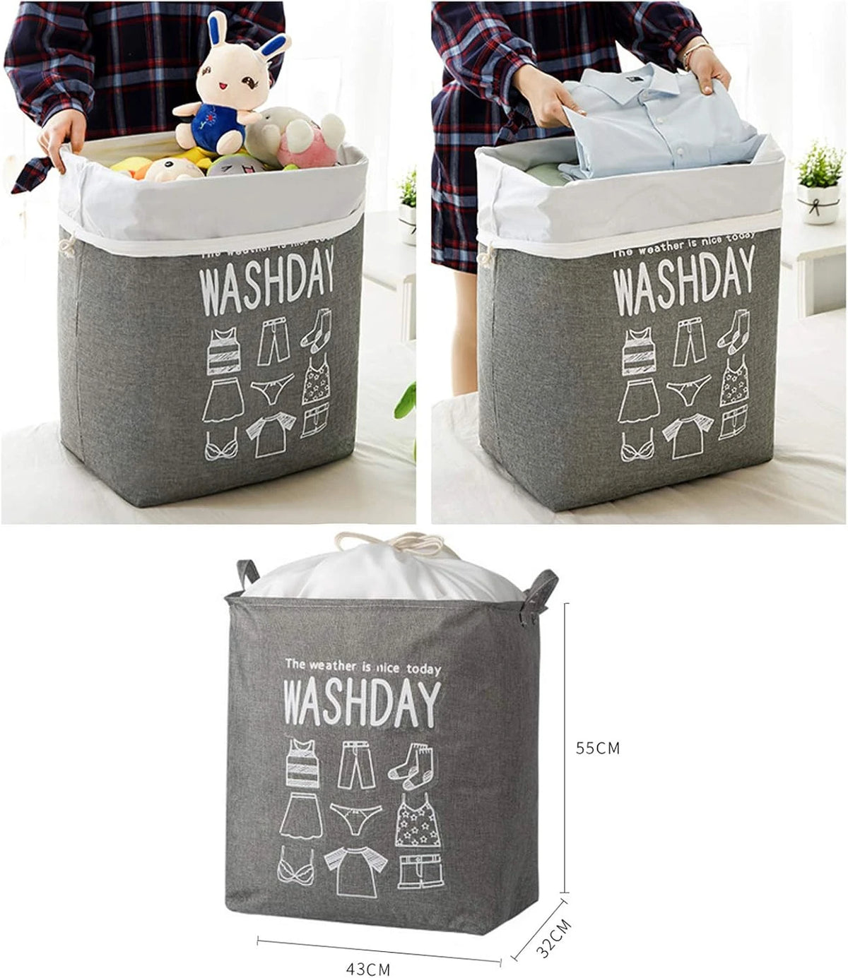 Portable Laundry Storage Basket - Image 5